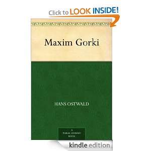Maxim Gorki Hans Ostwald  Kindle Store