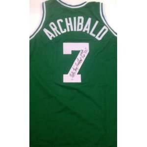  Nate Tiny Archibald Signed Authentic Boston Celtics 