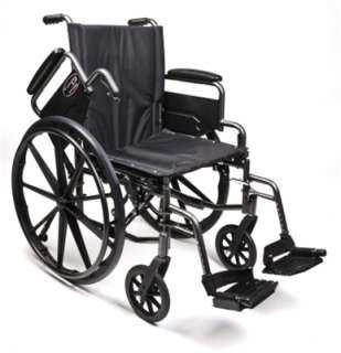 Everest & Jennings Traveler L4 Wheelchair 20x16 AntiTip  