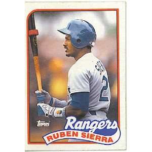  1989 Topps #53 Ruben Sierra