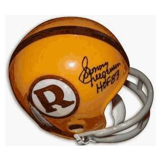 Sonny Jurgensen Washington Redskins NFL Autographed Mini Throwback 