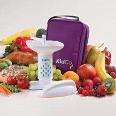 KidCo Baby Deluxe Food Mill Grinder/Maker + Travel Tote  