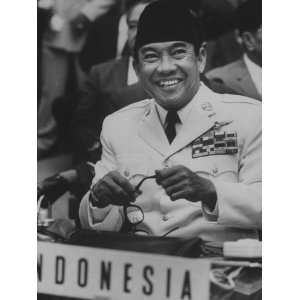  President Sukarno at Belgrade Conference Photographic 