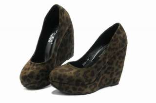   Women/Ladies Leopard Color High Heel Shoes Size #4~#8 SK110  
