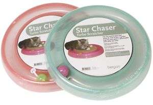 Bergan Star Chaser Lighted Cat Toy and Scratcher Kitten  