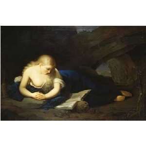 Penitent Magdelen Thomas Sully. 26.00 inches by 18.50 inches. Best 