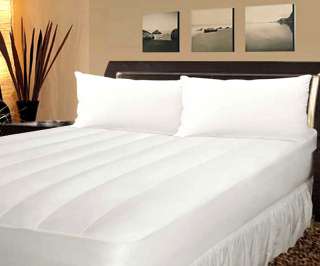 200tc poly gel filled cotton mattress pad twin size  