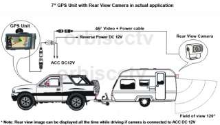 Bluetooth 7 GPS Navigation + Backup Rear View Camera  