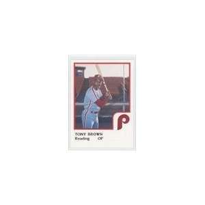    1986 Reading Phillies ProCards #4   Tony Brown: Sports & Outdoors