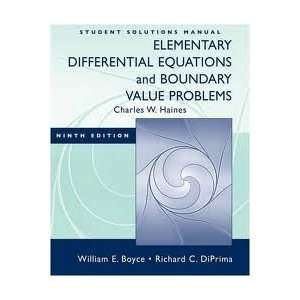   Boundary Value Problems 8e (8581000036616): William E. Boyce: Books