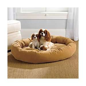 Bagel Dog Bed   Small   CARAMEL   Improvements:  Pet 