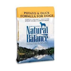  Natural Balance Grain Potato & Duck Formula Dry Dog Food 5 