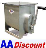 NEW MEAT MIXER 44 LB. 7 GALLON ALL STAINLESS STEEL  