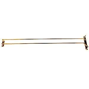   Glass Hanger 16in (Brass Plated) rack hangers NEW! 755576011140  