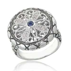   Jewelers Effy® Sterling Silver Black Diamond Ring 0.23 Tcw. Jewelry