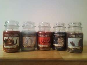 Yankee Candle Christmas Holiday 22 oz Jars Favorite Things Collection 
