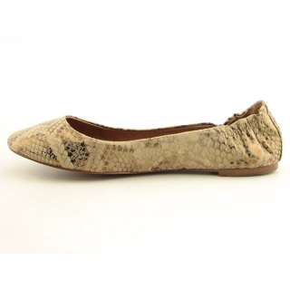 Steve Madden Koool Womens SZ 7.5 Gold/Snake Flats Shoes  