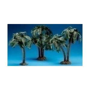 com Fontanini 5 Nativity Village Multi Trunk Palm Trees 3 Piece Set 