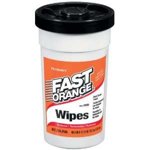   25030 6PK Fast Orange Hand Cleaner Wipe   Pack of 6 Automotive