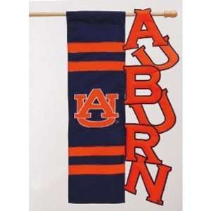   Auburn University Tigers Applique Cutout House Flag: Sports & Outdoors