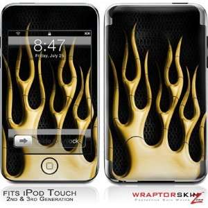   Screen Protector Kit   Metal Flames Yellow  Players & Accessories