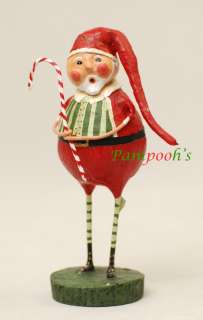 Lori Mitchell St Nicks Sweet Licks Christmas Folk Art Figurine  
