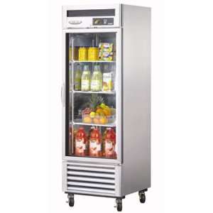 com Turbo Air MSR 23G 1 Glass Door Merchandiser Reach In Refrigerator 