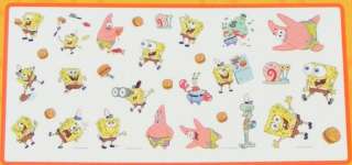 SPONGEBOB Krabby Patty WALL APPLIQUES or Faces BORDER  