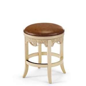  Carved Grapes 24H Counter Height Backless Bar Stool 