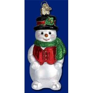   Old World Christmas glass chilly billy ornament 4