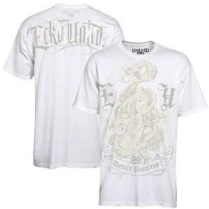 Ecko Unlimited White Its Not A Myth T shirt  Sports 