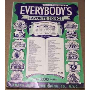  Everybodys Favorite Songs (Everybodys Favorite Series 