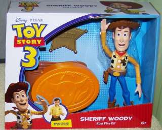 Toy Story 3 *Sheriff Woody* Role Play Kit New  