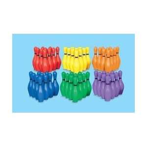  Rainbow Weighted Bowling Pins
