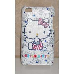  Hello Kitty Ipod Itouch 4 Case Swarovski Crystal Bling 