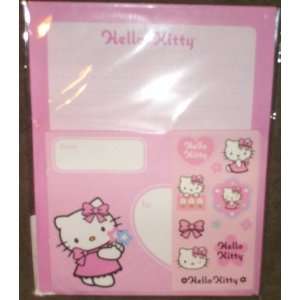  Hello Kitty Floral Stationary Mini Set