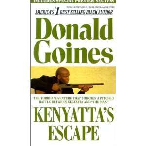  Kenyattas Escape [Mass Market Paperback] Donald Goines 