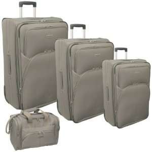  McBrine Luggage A308 4 KI Light Weight 4 Pieces Luggage 
