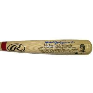   Mike Schmidt Signed Baseball Bat   Name Engraved Stat: Everything Else