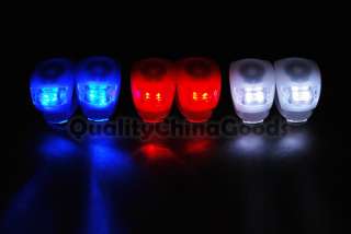 2pcs Mini Bike Cycling Light LED lamp Red/Blue/White  