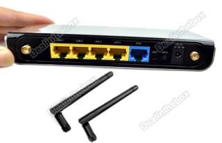 300Mbps Wireless N WiFi Broadband Modem Router 4 Lan Ports 