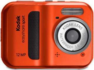 Kodak EasyShare Sport C123 RED Digital Camera NEW 041771240042  