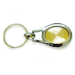  BMW Oval Key Chain Gold