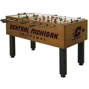  Central Michigan University Logo Foosball Table Finish 