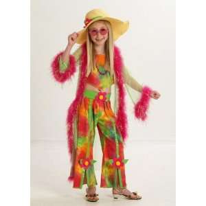  Hippy Diva Girls Childrens Halloween Costume: Toys & Games