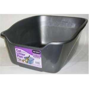   Large High Sides Cat Litter Pan, Assorted Colors