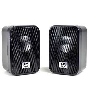 HP Ultra Compact USB Notebook Speakers   Set Up Your Own Sound System 