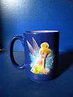 Disney TINKERBELL Figural 3D Mug Cup Pan Fairy Pixi 10 Ounces Blue 