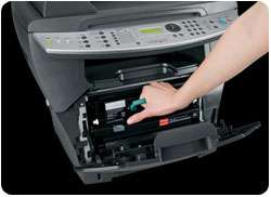  Lexmark X342N Multi Function Printer (Black) Electronics
