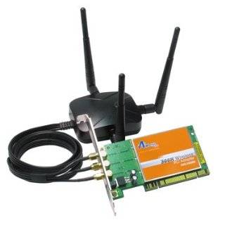 Airlink 300N Wireless N & G PCI Adapter for Desktops AWLH6080 by 